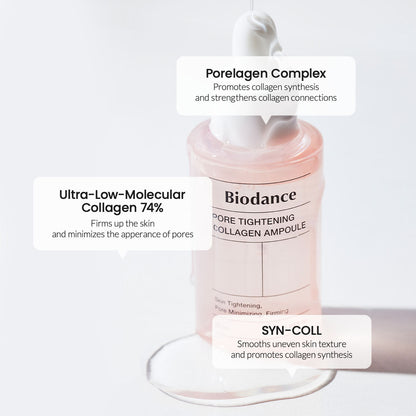 Pore Tightening Collagen Ampoule| Lumabellezza