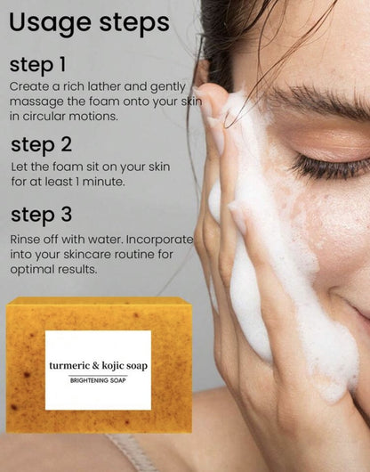 Turmeric & Kojic Acid - Skin Brightening Soap